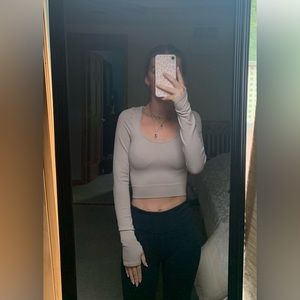 Gilly Hicks Athletic Crop Top